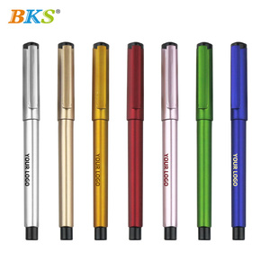 Wholesale Custom Logo Gel Pens High Quality Promotional Plastic Gel Pen with Glitter Ink 0.5mm Writing Width - Product Image 2