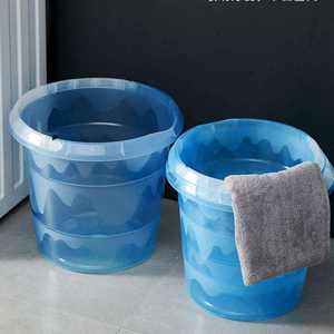 <span class=keywords><strong>Seau</strong></span> de vadrouille <span class=keywords><strong>seau</strong></span> à eau Transparent clair outil de nettoyage ménager 10L conteneur en plastique maison étudiant dortoir - Product Image 2