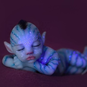 Muñeca Bebé R&B Brillante Novedad de 20 Pulgadas Realista Reborn Fantasía Infante <span class=keywords><strong>Avatar</strong></span> - Product Image 5