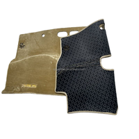 Housse de tableau de bord de voiture de luxe Luerman avec protection et décoration en tissu peluche pour Toyota Prius 2004-2009