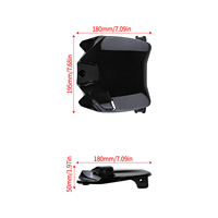 Plaque d'immatriculation brillante pour Surron Light Bee X Segway X260 X160, amélioration de la plaque avant pour moto électrique tout-terrain, pièces pour vélo électrique