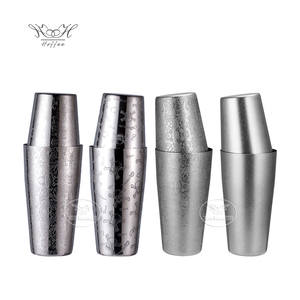 Engraved <strong>Cocktail</strong> Boston Shakers <strong>Set</strong> Customized Stainless Steel Bar Tools Bartender <strong>Cocktail</strong> <strong>Maker</strong> Drink Mixer <strong>Cocktail</strong> Shaker - Product Image 1