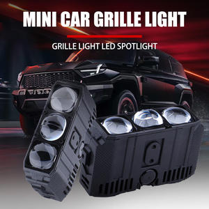 Focos LED <span class=keywords><strong>de</strong></span> 3 <span class=keywords><strong>Ojos</strong></span>, Luz <span class=keywords><strong>de</strong></span> Conducción, Lámpara Auxiliar <span class=keywords><strong>de</strong></span> Tres Lentes, Alta Potencia 180W, Luces para Parrilla <span class=keywords><strong>de</strong></span> Motocicleta y Automóvil - Product Image 6