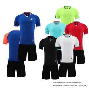 Maillots de football de haute qualité à séchage rapide fabriqués en Thaïlande, uniformes d'équipe, maillots de football sublimés pour hommes - Product Image 1