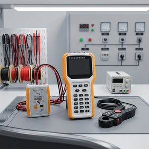เครื่องวัดพลังงานไฟฟ้าแบบพกพา ZKJ10E เฟสเดียว ความแม่นยำสูง พร้อมอุปกรณ์ทดสอบปรับเทียบแบบดิจิทัลในสถานที่ - Product Image 2