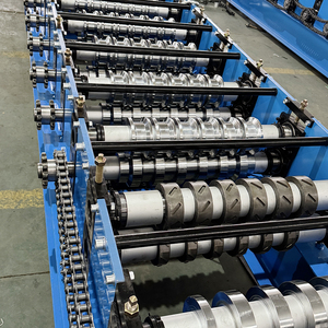 Voll automatische Hochgeschwindigkeits-Wellblech maschine Walzen form maschine mit Motor getriebe motor-Hersteller verkauf - Product Image 4