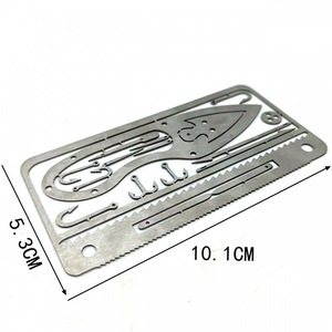 Herramientas Multifuncionales de Supervivencia de Acero Inoxidable de 10.1 cm, Equipo de Pesca para Actividades al Aire Libre, Artículos Esenciales Portátiles para Acampar - Product Image 5