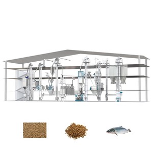 Su ürünleri otomatik balık yemi ing ekipmanları saatte 5 ton yüzer balık besleme makinesi - Product Image 3