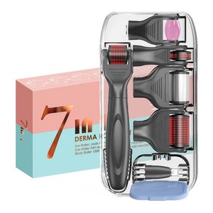 ชุดเดอร์มาโรลเลอร์ 7 in 1 พร้อมเข็มสแตนเลสเกรดทางการแพทย์ขนาด 1.5 มม. สำหรับดูแลผิวหน้า <span class=keywords><strong>ราคา</strong></span>โรงงาน - Product Image 5