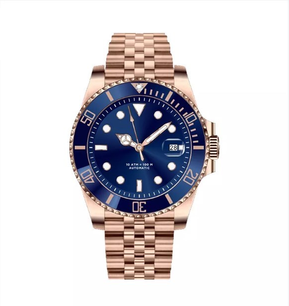Automatic Watches Men Stainless Steel Waterproof Business Mechanical Watches for OEM