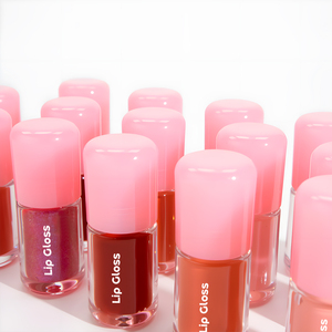 Vente en gros de maquillage de haute qualité, teinture pour les lèvres et les joues vegan, <span class=keywords><strong>gloss</strong></span> à lèvres aromatisé à la fraise, fabricant - Product Image 5