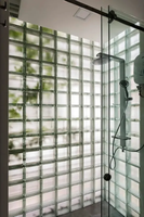 Blocs de verre de cristal 190*190*80MM avec motif de courbe verre DIAMANT creux épais pour salle de bain décoration d'hôtel verre décoratif