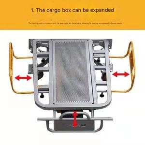 Small Agricultural Climbing Vehicle Single Track Transport Chicken Bus Rural Wood Field Greenhouses Mountain <b>Farm</b> <b>Trailers</b> - Product Image 4
