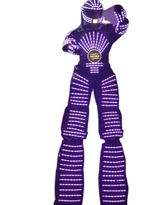 Hot Sale <strong>LED</strong> Stilts Walker <strong>LED</strong> Battery Robot Costume <strong>Clothing</strong> for TV Show/Event Party DJ <strong>LED</strong> Performance Costume <strong>LED</strong> Suit - Product Image 1