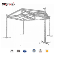Estructura de Aluminio para Escenarios, con Prueba de Instalación Rigorizada, 290*290mm 350*350mm, Estructura de Aluminio Preensamblada para Empresas de Organización de Eventos