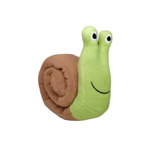 Juguetes de peluche de caracol para perros, estera de cachorros con sonido, juego interactivo de alimentación para perros, puzle de entrenamiento de foreding instinct - Product Image 1