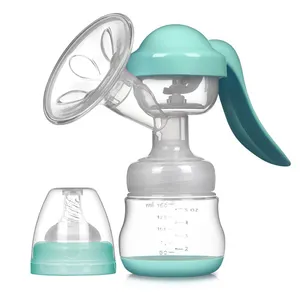 Hot Sale Breast Milk Pump Baby Breastfeeding Pump Manual Breast Pump Suction Device For Breast Milk