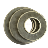Disques et packs de filtre en maille de laiton à bords en aluminium, forme ovale, lubrifiés à l'huile SPL 25