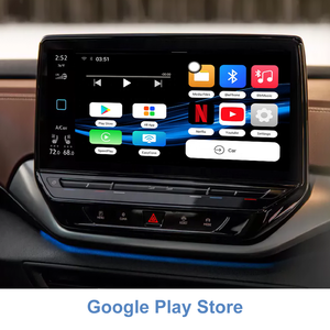 VW iD4 Crozz iD6 iD3 Android Auto google maps <span class=keywords><strong>waze</strong></span> music youtube online video WIZCAR M2 fait pour volkswagen électrique iD4 iD6 - Product Image 3
