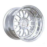 Jantes chromées Billet Specialty Wheels style Floater, jantes personnalisées Dub pour pneus tout-terrain Golf 5 et accessoires de jantes de rechange