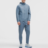 Veste coupe-vent pour homme personnalisée, imperméable, respirante, pantalon de jogging, ensemble de survêtement athlétique