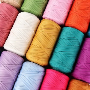 Nuovo Arrivo Filato Fettuccia di T-Shirt Super Grosso in Grandi Matasse per Borse Fai-da-Te Fatte a Mano, Coperte per Decorazioni per la Casa e Accessori - Product Image 2