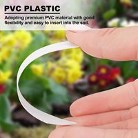 Étiquettes de plantes Étiquettes de plantes en plastique Étiquette de jardin de pépinière Marqueur de pot Étiquette de piquet de jardin Fleurs Verdure Étiquette de plante en plastique étanche