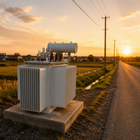 Transformateur de distribution immergé dans l'huile 80 100 150 KVA 10KV 11KV CE OEM Personnalisé Faible Perte IEC Scellé UL Prix de Gros