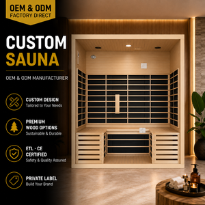 HG OEM ODM Chambre intérieure pour 4 personnes avec chauffage infrarouge, bar à oxygène et conception à montage rapide - Product Image 1