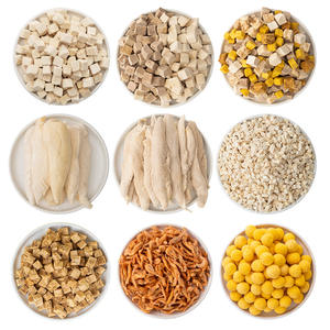 냉동 건조 닭 가슴살 다채로운 통조림 고양이 간식 애완 동물을위한 건조 식품 연어 대구 오리 무료-개를위한 건조 치킨 큐브 - Product Image 4