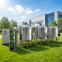 Système de brasserie Tonsen 3000L, équipement de brassage commercial en acier inoxydable, système de brasserie certifié CE