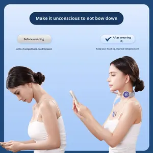 Dispositivo de corrección de postura de cabeza delantera ajustable con marco de soporte fijo para tracción de hombros y cuello - Product Image 5