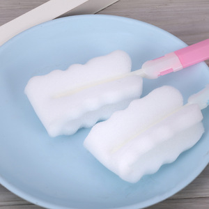 <b>Sponge</b> Cup Brush Cleaning Long-<b>Handled</b> Thermos Cup Bottle Brush Multi-Function Cup Washing Brush Water Cup Brush - Product Image 3