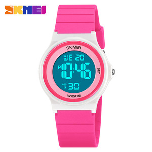 Skmei Digital Watch 50M Waterproof TPU Strap Unisex Sport Watch - Product Image 2