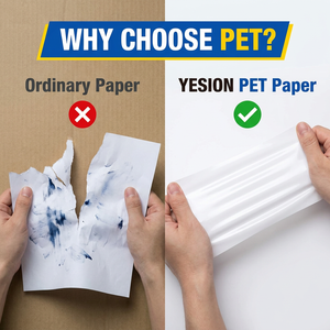 Papier <span class=keywords><strong>photo</strong></span> double face en PET incassable, résistant aux déchirures, papier <span class=keywords><strong>photo</strong></span> RC pour impression de menus de restaurant, invitations de mariage - Product Image 6