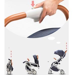 Ruedas de goma de lujo de alta calidad, nuevo diseño, cochecito de muñeca 2 en 1 con asiento de coche - Product Image 4