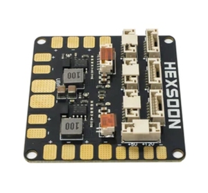PDB-40A บอร์ดจ่ายไฟสำหรับโดรน 6 ช่องสัญญาณ 25A รองรับการควบคุมกระแสไฟฟ้าแบบ Step-Down พร้อมเอาต์พุต 5V/12V สำหรับอุปกรณ์เสริมโดรน - Product Image 3