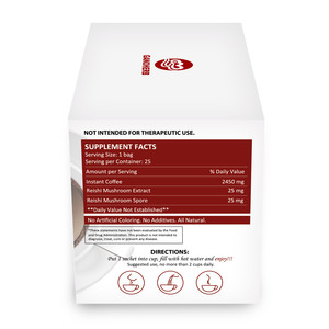 GANOHERB Café Instantáneo Orgánico 2 en 1 con Hongo Reishi <span class=keywords><strong>Ganoderma</strong></span> Lingzhi, <span class=keywords><strong>Precio</strong></span> de Mayoreo del Fabricante - Product Image 4