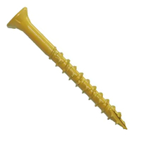 Vis à tête carrée extérieure 304 316 50mm en acier inoxydable T25 76 mm 3 "bois extérieur revêtu tête ronde Torx T17 vis de pont