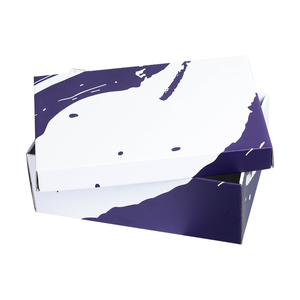 Caja de Almacenamiento de Zapatos Plegable de Cartón al por Mayor de Fábrica, Diseño de Tapa y Base, Logotipo Impreso Personalizado, Contenedor de Zapatos, Cajas de Papel - Product Image 6