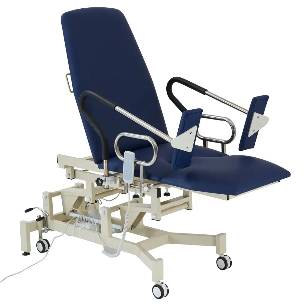 3-section Gynecological treatment chair Gynecological Table with stirrups