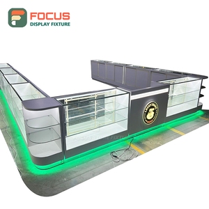 ตู้โชว์บุหรี่แบบกระจกพร้อมกุญแจล็อค ชั้นวางหลายชั้น ปลอดภัย - Product Image 2