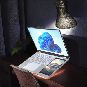 New 15.6 ''+ 7'' Màn hình cảm ứng Quad core 3GHz Intel N100 CPU 16GB Ram vân tay mở KHóa Đèn Nền Kinh Doanh kim loại SSD 1TB Tiếng Anh - Product Image 3