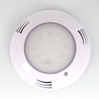 Lámpara LED RGB para Piscina IP68 ABS 12V 9W 12W 18W 24W 36W con Control Remoto Inalámbrico RF, CRI 85 1800LM para Piscinas de Aguas Termales/SPA/Fuentes