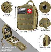 Kit de survie tactique 18-en-1, EDC, équipement de Camping, randonnée, activités de plein air, situations d'urgence