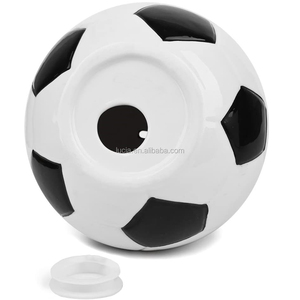 Vente flash <span class=keywords><strong>Tirelire</strong></span> en céramique en forme de ballon de football <span class=keywords><strong>Tirelire</strong></span> à monnaie en forme de ballon Cadeau et souvenirs - Product Image 4