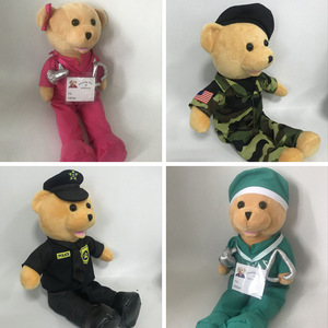 Des Animaux En <span class=keywords><strong>Peluche</strong></span> personnalisé Ours Médecin Infirmière Teddy Ours En <span class=keywords><strong>Peluche</strong></span> <span class=keywords><strong>Jouet</strong></span> pour L'école de Médecine et L'hôpital - Product Image 6