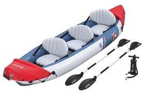 <span class=keywords><strong>Bestway</strong></span> 65132 Canot <span class=keywords><strong>gonflable</strong></span> en PVC respectueux de l'environnement pour 3 personnes avec pagaies et pompe à air 381x100cm - Product Image 6