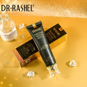 DR RASHEL Hautpflege Vitamin C 24K Gold Kollagen Gesichts wasch gel Schaum 100ml Aufhellende Aufhellung Gesichts reinigung