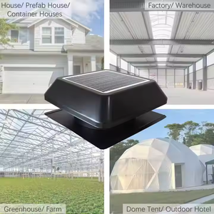 Hot Sales Warehouse Home <strong>Roof</strong> Mount 12 Inch Solar Ventilation Exhaust Vent Fan Industrial Attic <strong>Roof</strong> Turbine Air Cooling Fan